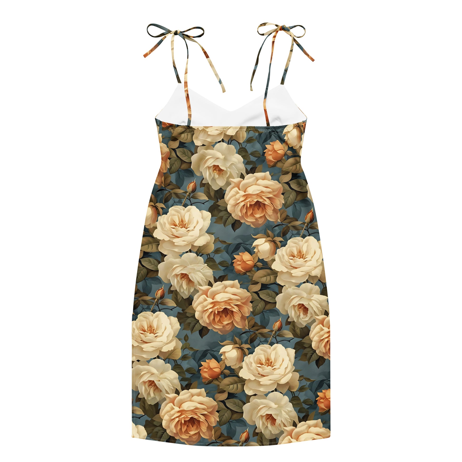 april tie back midi slip dress UO Urban Outtfitters April Tie-Back Midi Slip