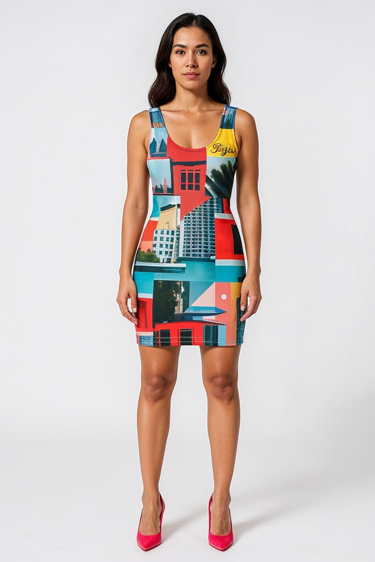 210201 HARBOUR UPF 50+ Bodycon dress